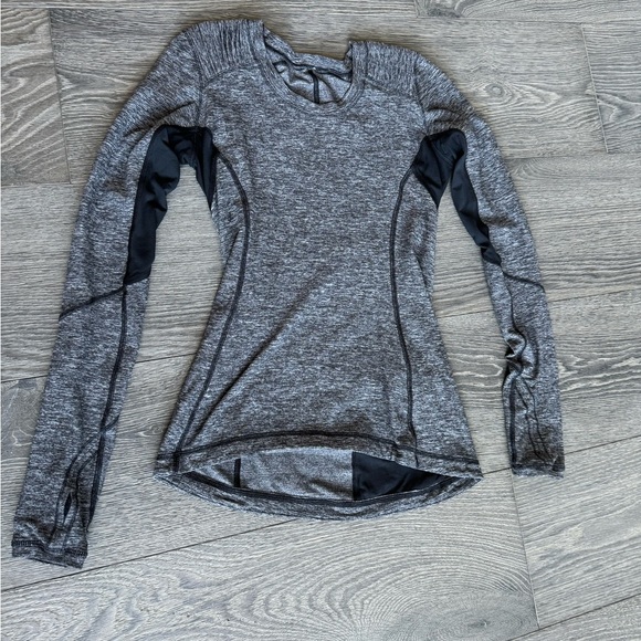 Lululemon Star Runner Long Sleeve in Black Size 6 - Picture 3 of 8